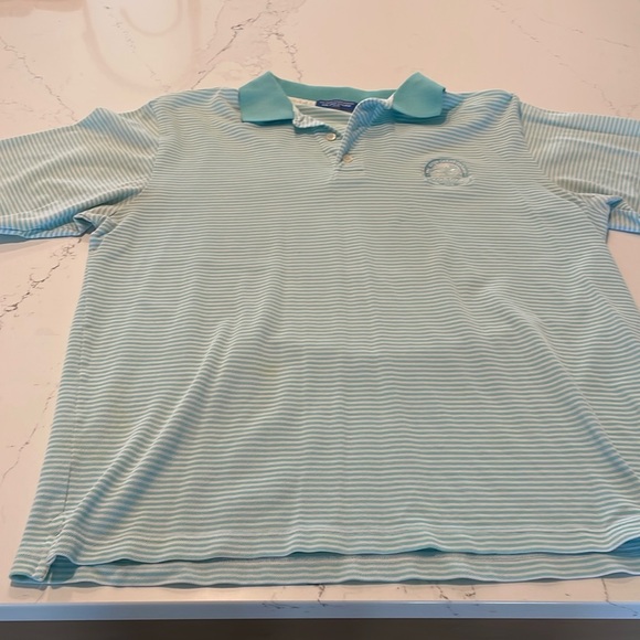 Men’s Stripe Polo - Picture 1 of 4